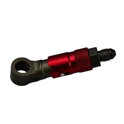 Motorcycle Brake Hose Fluid Fast Release Fitting Adapter Motorbike Quick Release Brake Line Adapter Aluminum Connector