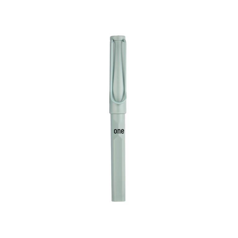 Morandi Gradient Fountain Pen: Customizable Calligraphy Pen with Logo Printing, EF/F Nib, and Ink Cartridges.
