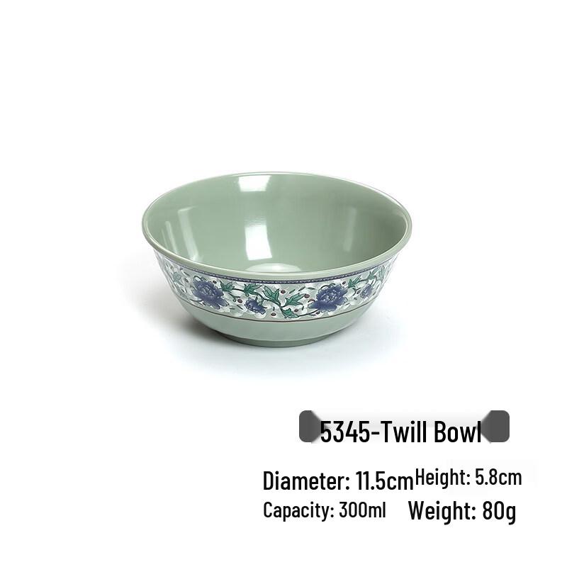 

A5 Melamine Imitation Porcelain Noodle Bowl (10-Pack)
