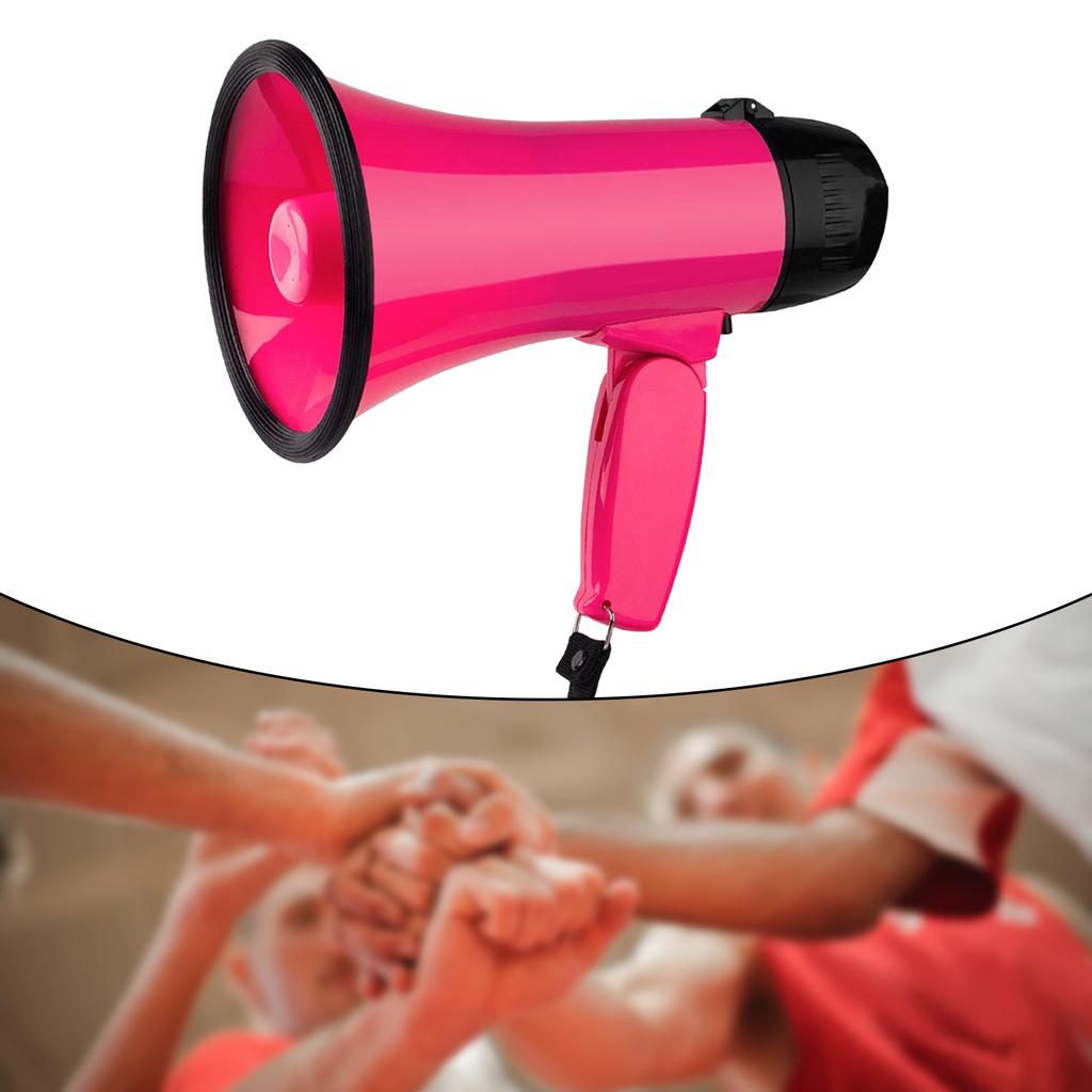 1 Stück Handheld Megafon Tragbarer Leichter Megafon Lautsprecher Stimme 25W Aufnahme Für Sportveranstaltungen Promotion Kleines Werkzeug