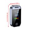 NEW Portable USB Rechargeable Electronic Alcohol Tester Professional Digital Breath Alcohol Tester With LCD Display