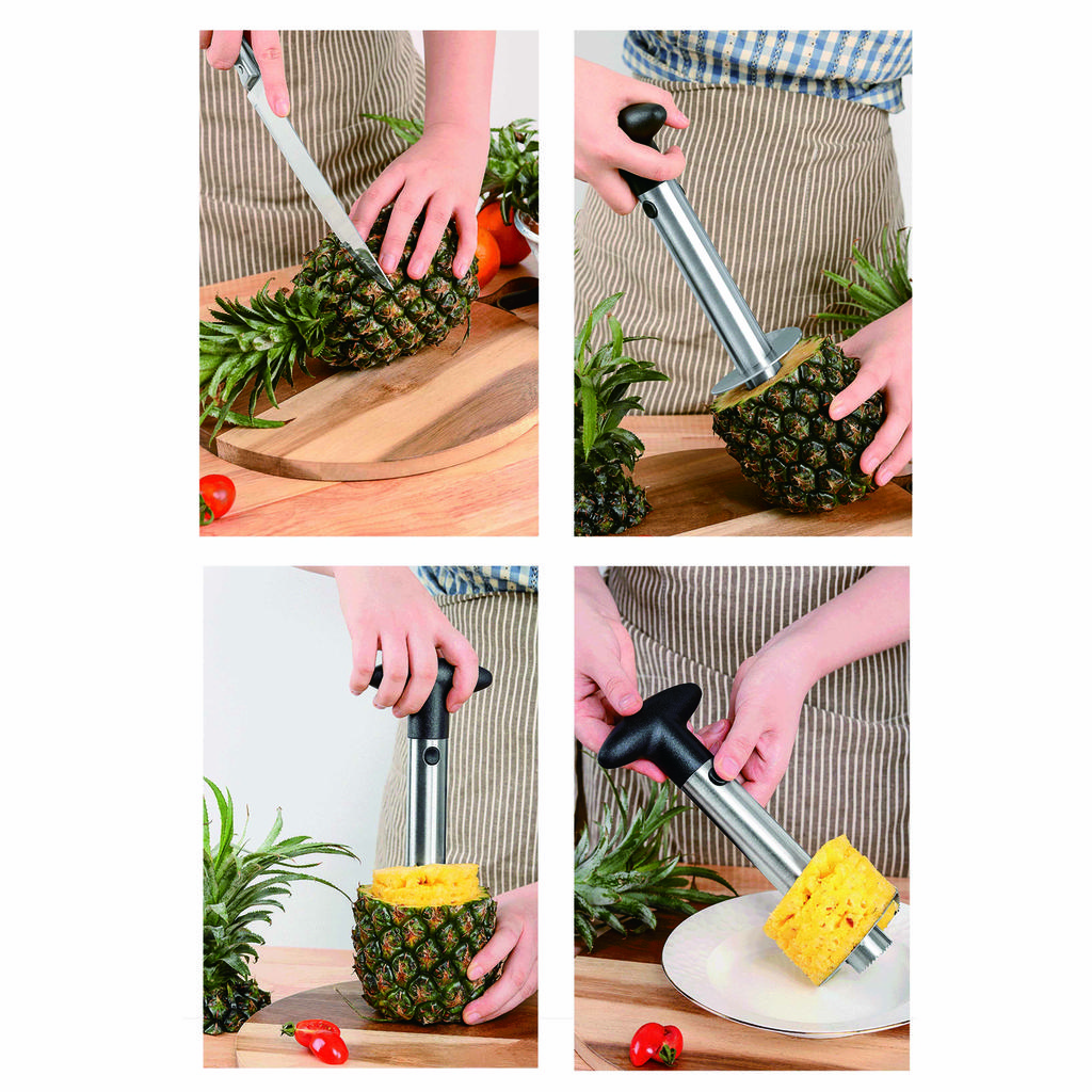 Ananas Slicer Peeler Cutter Parer Messer Edelstahl Küche Obst Werkzeuge Kochen Werkzeuge küche zubehör küche Gadgets