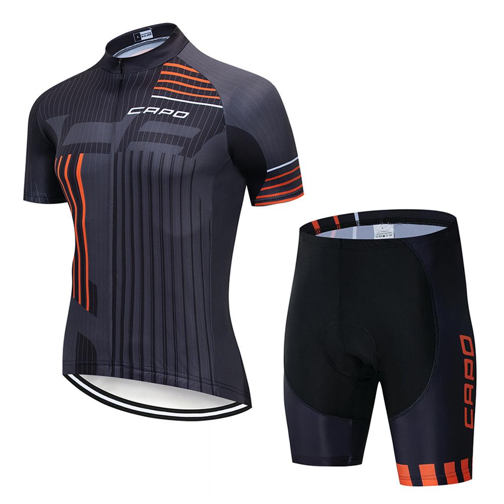 2026 Men Summer Pro CAPO Cycling Jersey Set Team Bicycle Cycling Clothing Set Bike Clothes Mountain Sports Bike Set Cycling Suit