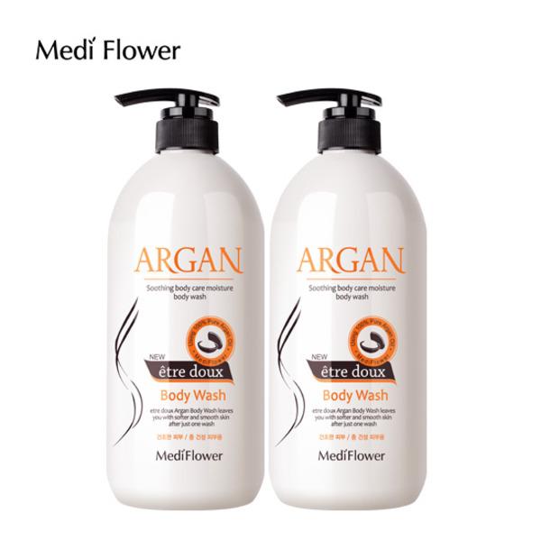 

MEDI FLOWER Large Capacity Argan Body Wash 1000mlx2