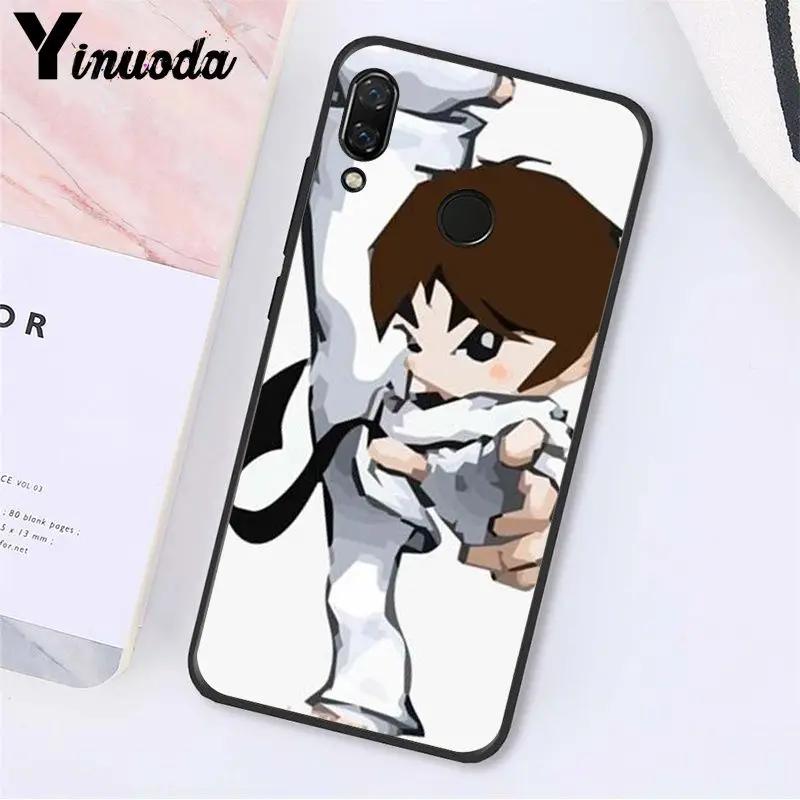 Yinuoda Sport Taekwondo Handyhülle für Xiaomi Redmi Note 7 8T Redmi 5plus 6A Note8 4X Note8Pro