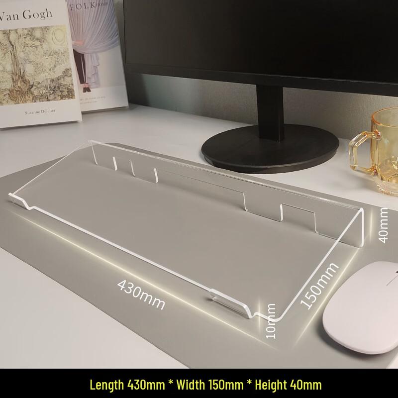 OLOEY Desktop Keyboard Riser with Storage