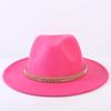 Popular European and American Classic Simple Flat-brimmed Top Hat Men's and Women's Fashionable and Elegant Versatile Jazz Hat Top Hat