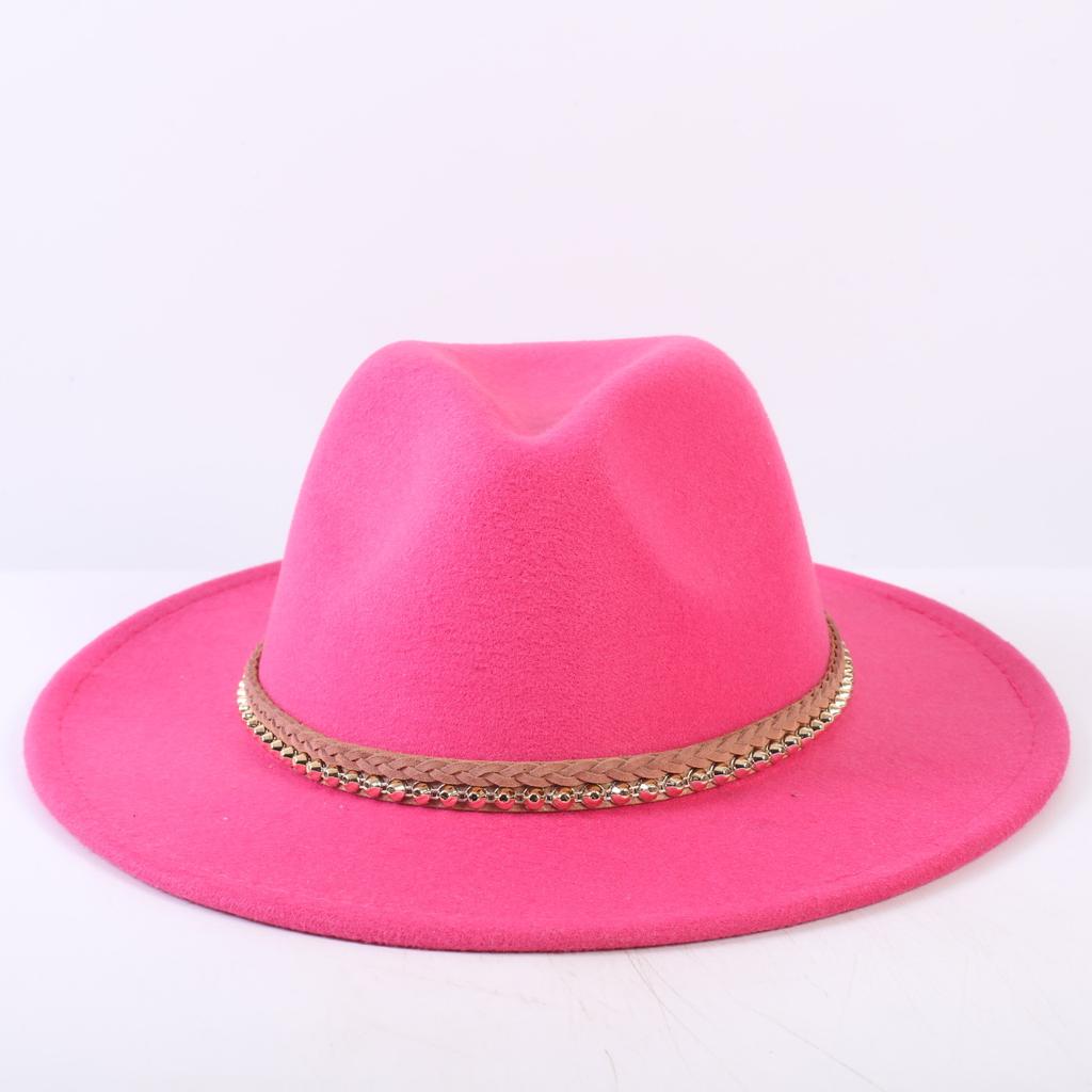Popular European and American Classic Simple Flat-brimmed Top Hat Men's and Women's Fashionable and Elegant Versatile Jazz Hat Top Hat
