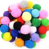 18pcs 3cm Colorful Plush Cat Teaser Toy Balls Chew Durable Cat Toy Balls Cat Training Toy Balls ZSY
