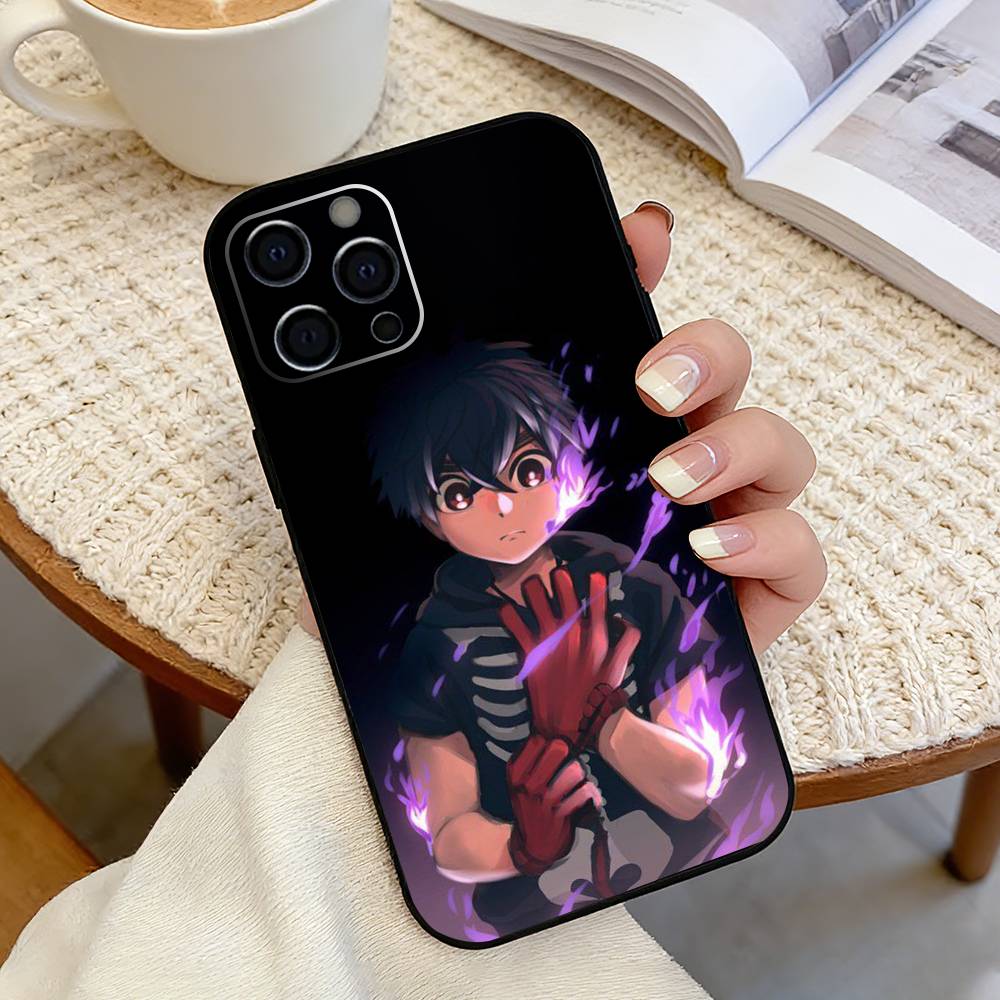 K-Kemono Jihen K-Kabane Kusaka Phone Case For iPhone 17, 16,15,14,13,12,11 Plus,Pro Max, Others Soft Black Cover iPhone14Pro