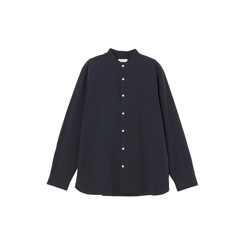 

[Ships Any] shirt striped/solid relax band color 24FW men s 711140032 Gray and others M