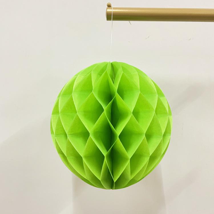 Ghirlanda Lanterna Sfera a Nido d'Ape in Carta per Decorazioni di Compleanno, Matrimonio o Festa