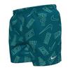 Nike Mens Just Do It All-Over Print Swim Shorts