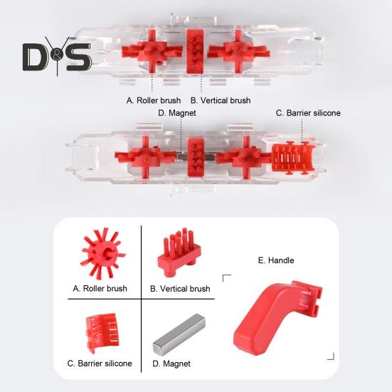 Bicycle Chain Cleaner Clear Visible Soaked MTB Mountain Road Bike Chain Scrubber Lubricant Oil Cleaning Tool Bike Accessories