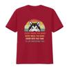 Retro Vintage Funny Husky Every Snack You Make Quote Print Casual T Shirt vintage Washed streetwear homme graphic Slightly