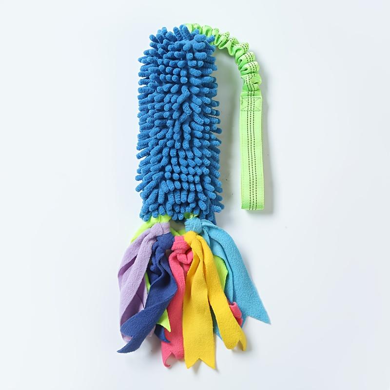 Hundetraining Reißfestes Zugseil Spielzeug Haustier Plüsch Zähneknabbern Bissfestes Spielzeug Bunter Seilknotenball Hunde Interaktives Puzzlespielzeug