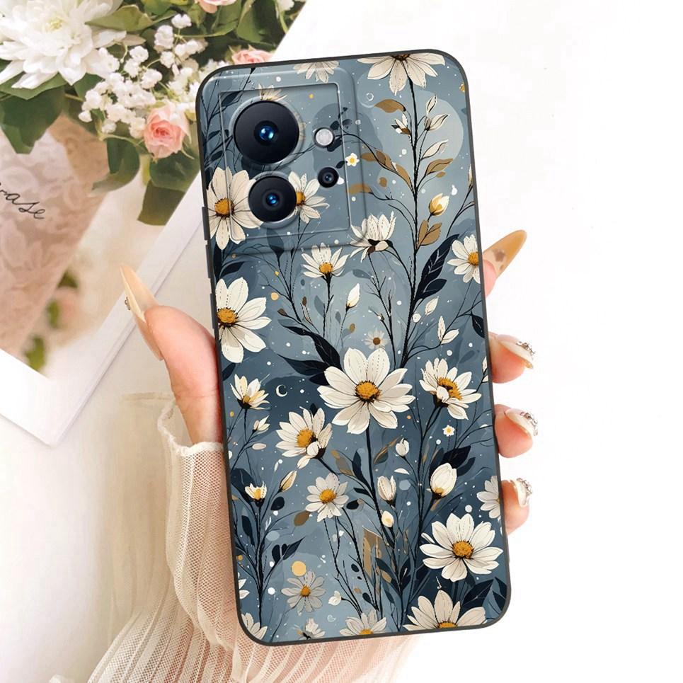 Daisy Bow Pattern Butterfly Flower Cherry Back Cover For Infinix Zero Ultra Phone Case Soft Silicone Casing On Infinix Zero 8 8i
