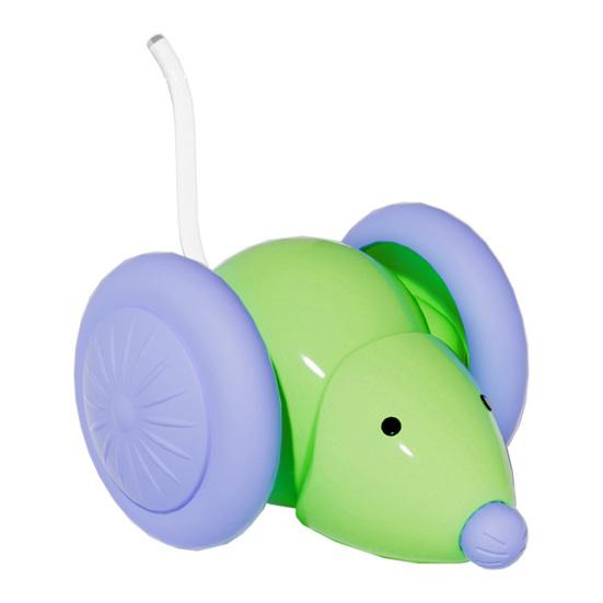 Electric Mouse Cat Toy Motion Activated Automatic Moving Mouse Interactive USB Rechargeable Mouse Toy for Cat Hunting Instinct Anxiety Relief