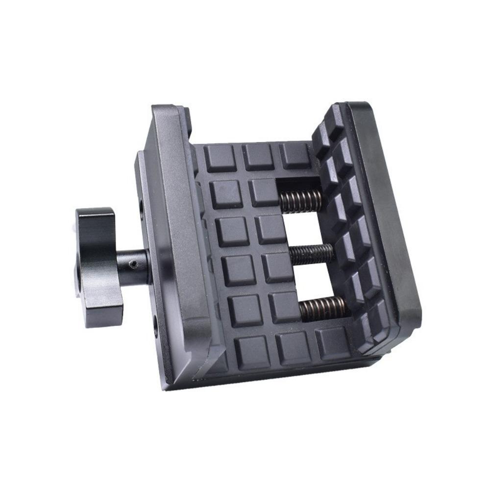 Shock Absorption Outdoor Telescopic Clamp Durable Aluminum Zinc Zinc Alloy Aluminum Zinc Zinc Alloy Clamp  Fixture чёрный