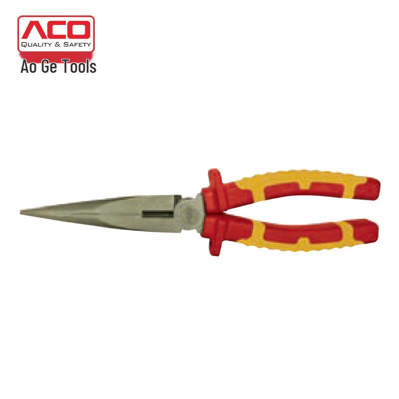ACO Insulated Long Nose Pliers 160mm