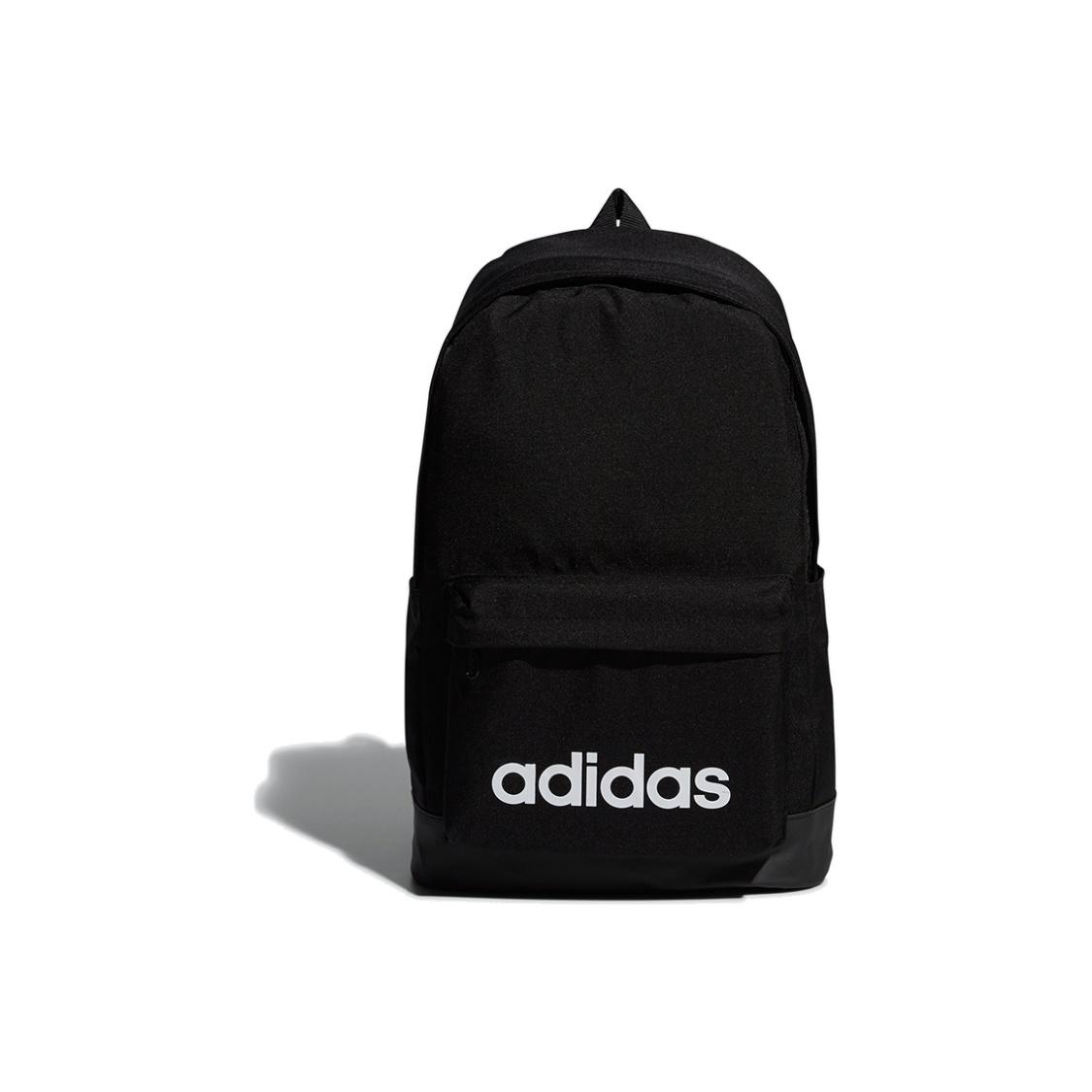 Adidas Polyester Backpack Unisex Black One Size чёрный