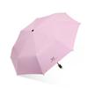 UV Automatic Weather and Rain Dual-purpose Three-fold Vinyl Sunscreen UV Protection Portable Umbrella