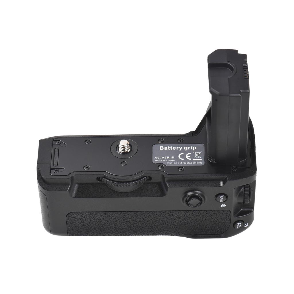 VG C3EMRC Vertical Battery Grip Holder with Dual Battery Slots Compatible with Sony A9  A7R   A7M