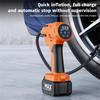 KeenPower Tire Inflator  Compressor, 21V Cordless Car Tire  with Rechargeable Li-ion Battery, 12V Car Power Adapter, Digital Pressure Gauge, Suitable 