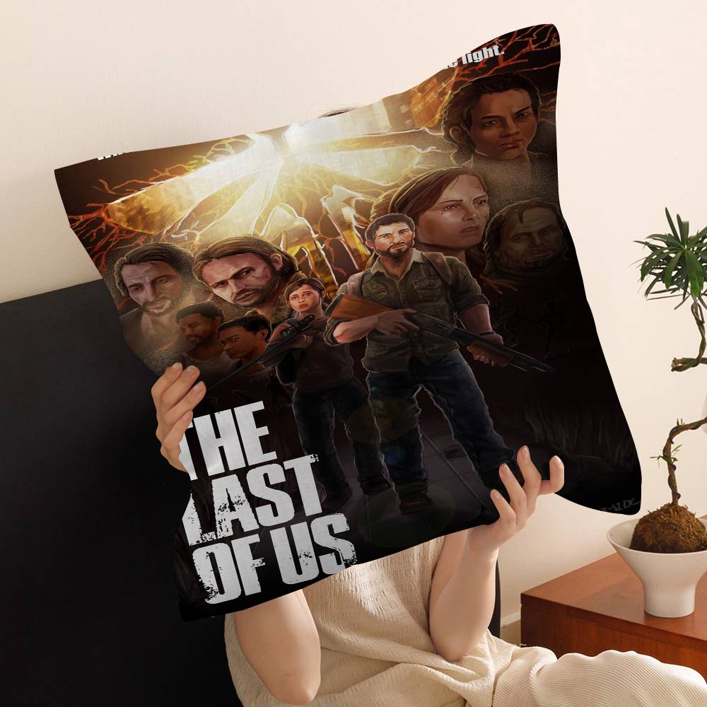Game The Last of Us Pillow Cover for Bedroom Room and Living Room Sofa Decorative Cushion Cover