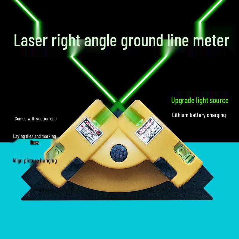 High Precision Dual Beam Laser Right Angle Level for Tile Alignment