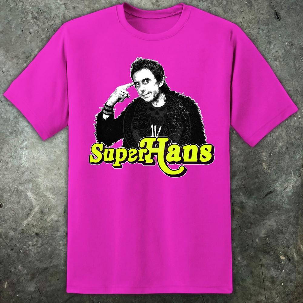 

Peep Show Inspired Mens Super Hans T Shirt TV Show 2XL