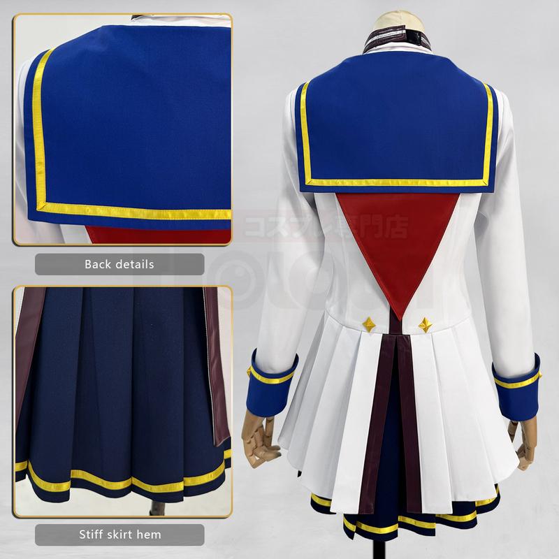 HOLOUN Derby Game Oguri Cap Cosplay Costume Halloween Convention Christmas Coat Skirt Top Belt