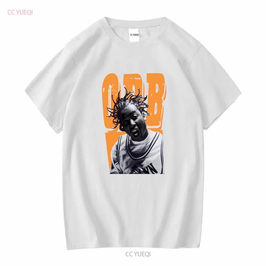 OL DIRTY BASTARD TRIČKO S POTISKEM OBLIČEJE vintage Vyprané Pohodlné módní Mírně Stylové streetwear grafika homme Prodyšné Měkké