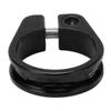 Bike Seat Post Clamp 31.8mm Aluminium Alloy CNC Cutting Ergonomic Hollow Design   Seatpost Clamp