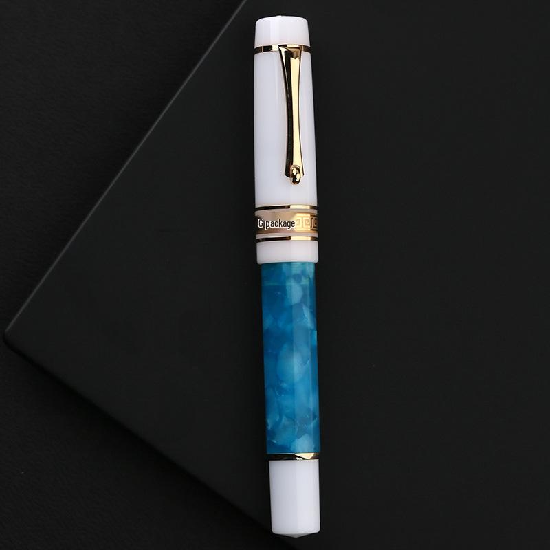 Pluma Fuente de Resina MAJOHN M400, Plumín Extra Fino, Unisex, Ideal para Regalos de Oficina o Estudiantes
