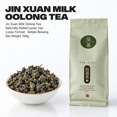 Jin Xuan Milk Oolong Tea Taiwan High Mountain Organic Loose Leaf Select 100g