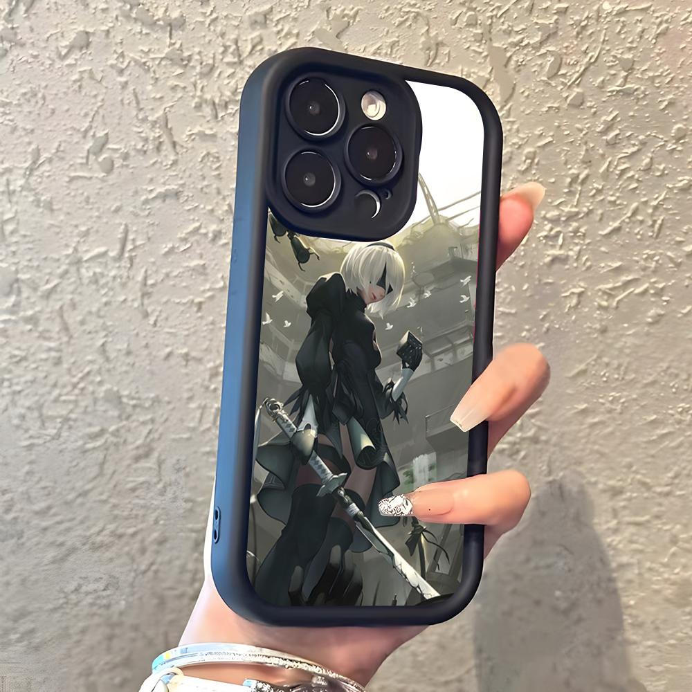 Nier Automata Game Phone Case For IPhone 17 Pro Max 16 15 14 Pro Max IPhone 13 Pro Max 11 Plus Silicone Cover