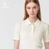HAZZYS Women's PHIZ Polo Short Sleeve Knit Top