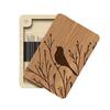 Cutie de depozitare pentru ace de cusut Suport magnetic din lemn pentru ace Cutie cu capac Organizator pentru accesorii de artizanat Cadou pentru cusătorese