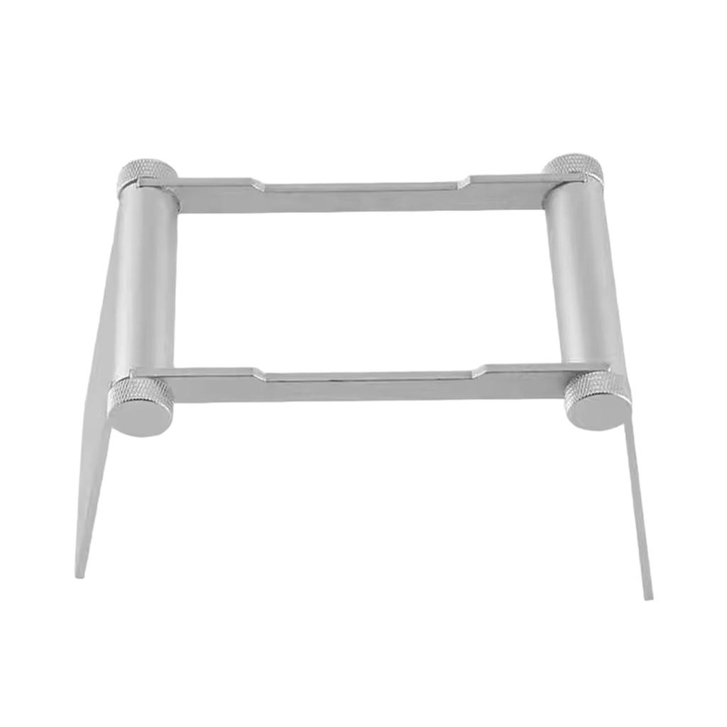 Aluminum Hand Press Coffee Machine Stand Coffee Filter Cup Bracket Bracket Foldable For Outdoor Espresso Brewing Campers