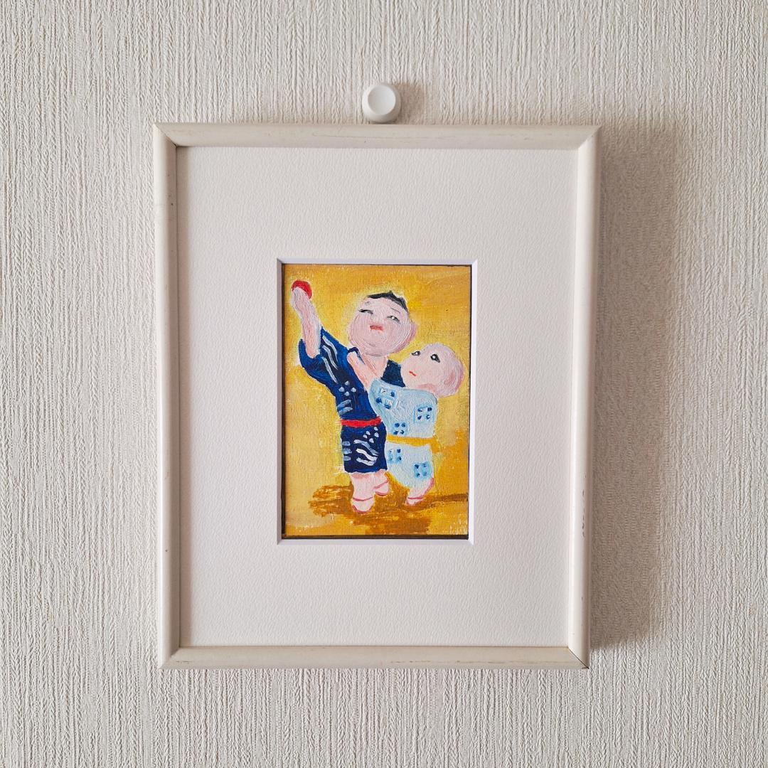 

[Б/У] Кукла Хаката, кукла, ребенок, детский предмет, живопись, масляная живопись, масляная живопись, интерьер, mc0508