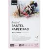 Brustro Artists Pastel Paper Pad Of 24 Sheets (160 Gsm), Colour White, Size 3.5 X 5.5