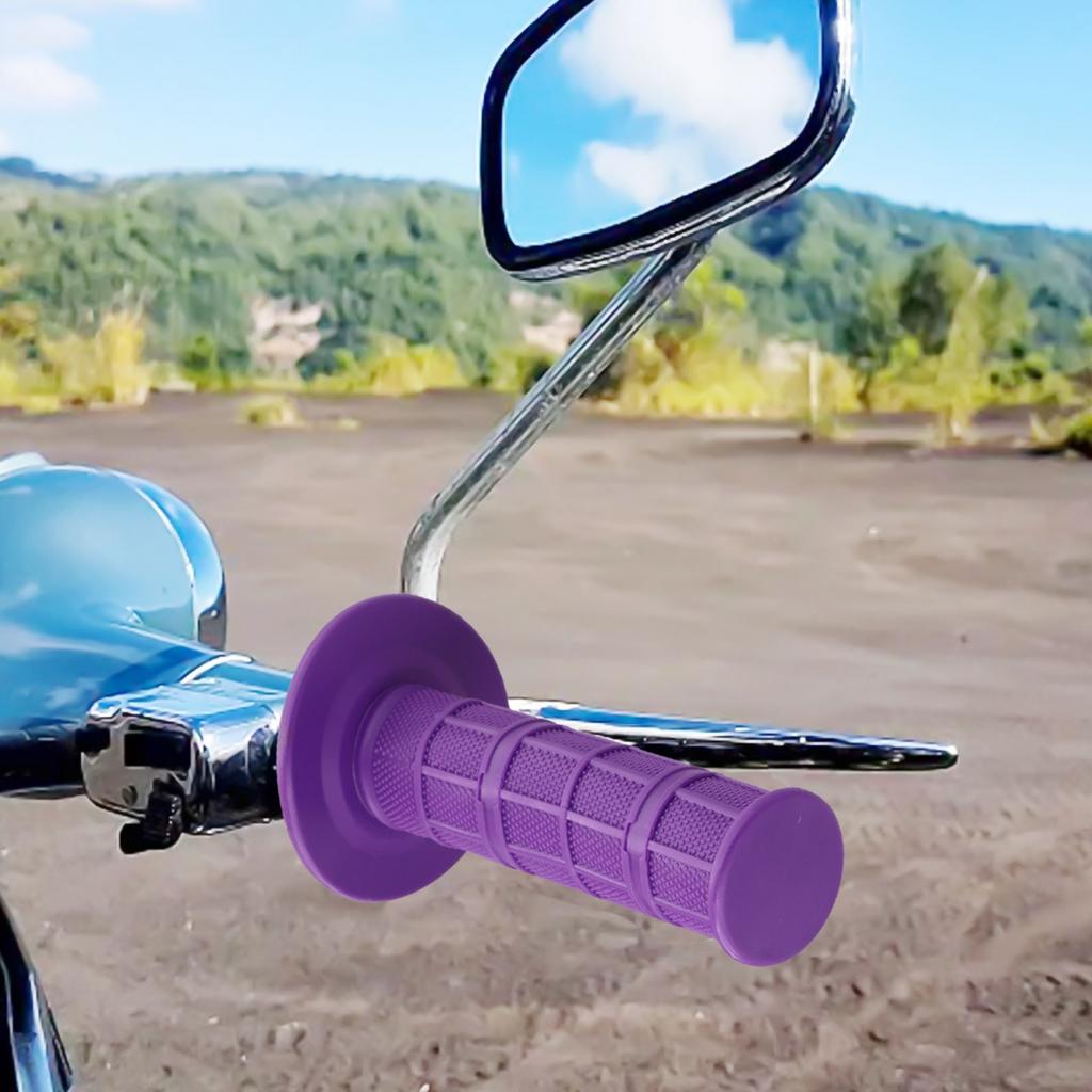 Motorcycle Handle Grips for Better Control Crafted from Silicone Material