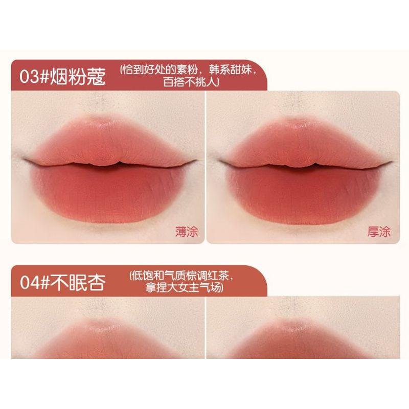 xixi - Love Cycle Velvet Mist Lip Mud - 6 Colors