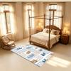 Boho Elephant Pattern Carpet Flooring Stylish Printed Area Rug Decorative Indoor Floor Carpet for Household