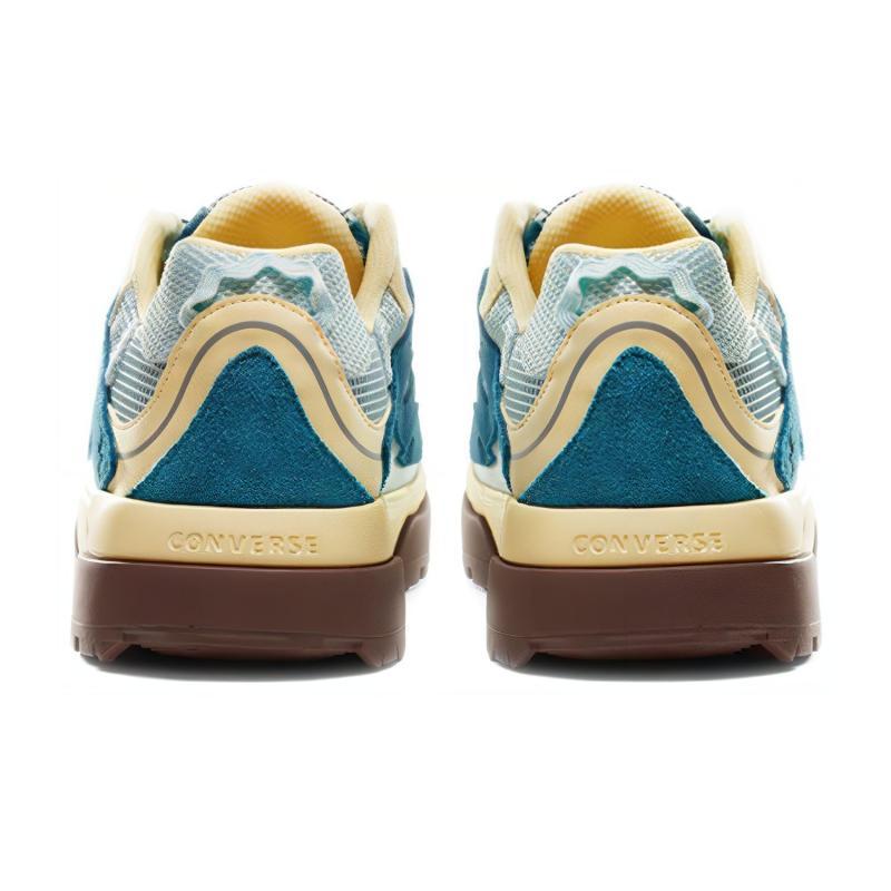 Golf le Fleur x Converse Gianno Ox Fabric Leather Low-Top Lifestyle Casual Shoes Unisex Blue and Yellow