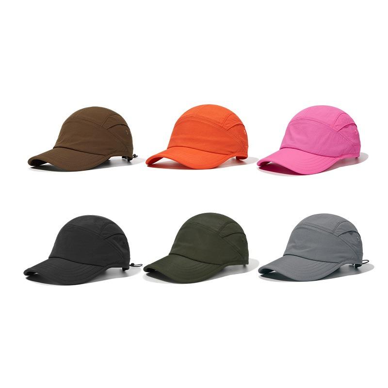 Quick-drying cap Tooling cap Men's and women's outdoor breathable waterproof baseball cap Drawstring elastic adjustment hat