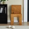 Wooden Dining Chair Nordic Modern Living Room Chair Aesthetic Decorative Backrest Chairs Luxury Single Person Interior Chairs