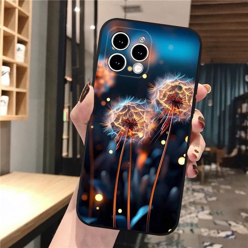 Mooie Paardenbloem Telefoonhoesje Voor iPhone Samsung Galaxy Redmi Xiaomi Oppo OnePlus Note SA 7 8 9 10 11 12 13 14 20 21 22 23 53 54 Pro Max Plus Ultra
