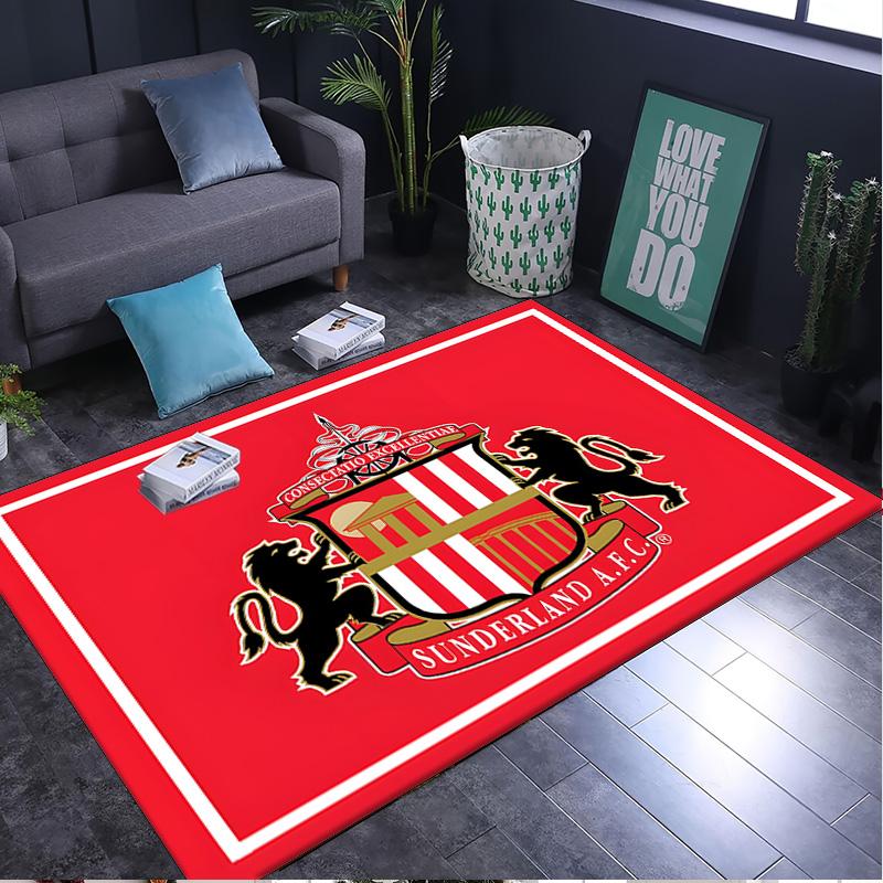 1PC rug Sunderland Crest Carpet, Chair Rug,Area Rug for Office Bedroom living rooms bedroom, Doormat decor Christmas fan gifts
